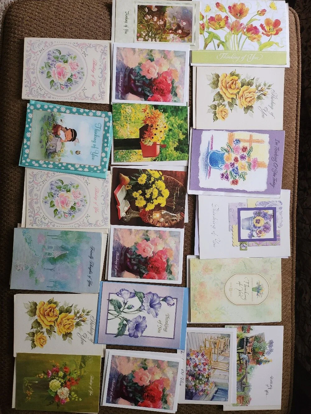 ThinkingOfYou Cards with Envelopes Lot Of 20